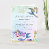 Mermaid themed Birthday Party (Voorkant)
