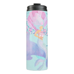Mermaid thermale tumbler thermosbeker