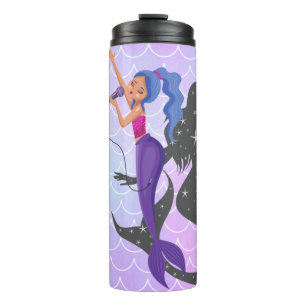 Mermaid thermale tumbler thermosbeker