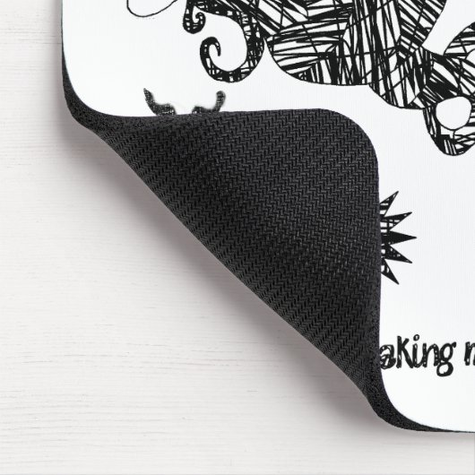 Mermaid Thoughts Muismat (Hoek)