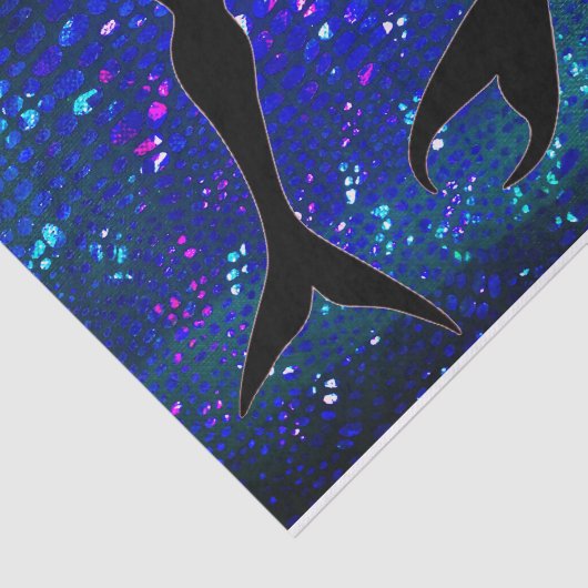 Mermaid Tissue Paper Tissuepapier (Detail)