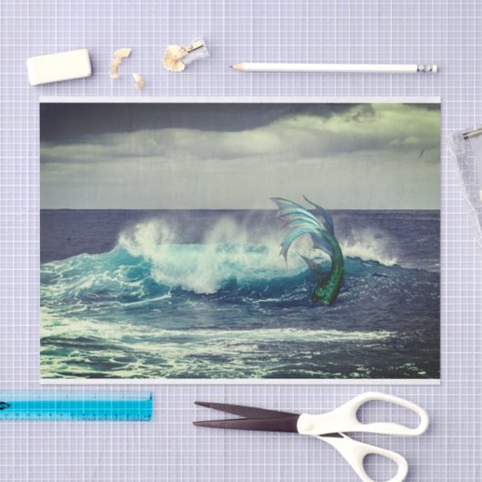 Mermaid Tissue Paper Tissuepapier (Craft)