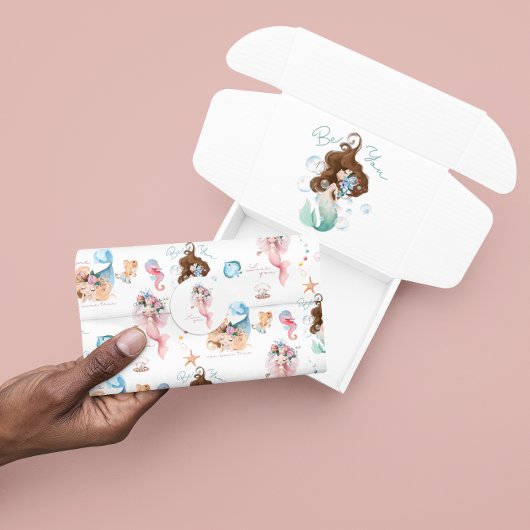 Mermaid Tissue Paper  Tissuepapier