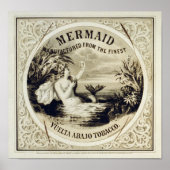 Mermaid Tobacco Poster (Voorkant)