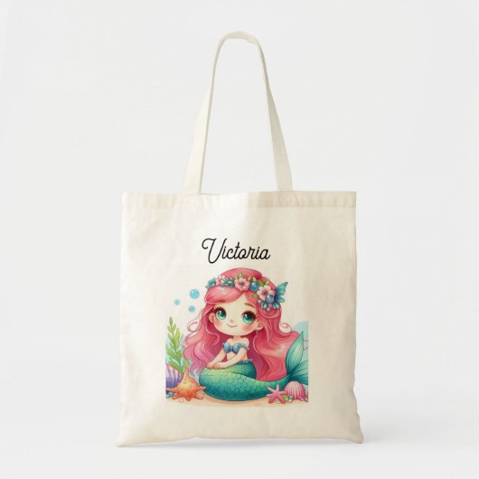 Mermaid Tote Bag (Voorkant)