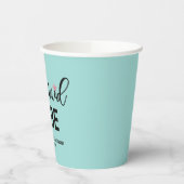 Mermaid Tribe Bachelorette Paper Cups Papieren Bekers (Links)