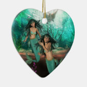 Mermaid Twins Ornament (Rechts)