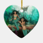 Mermaid Twins Ornament (Voorkant)