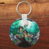 Mermaid Twins Sleutelhanger (Voorkant)