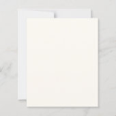 Mermaid Under the sea Baby Shower invitation (Achterkant)