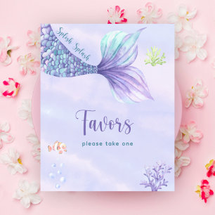 Mermaid Under the Sea Favor, neem er een Poster