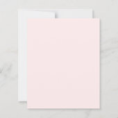 Mermaid Under the sea ocean Baby Shower invitation (Achterkant)