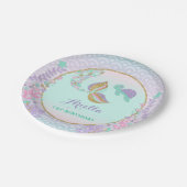 Mermaid under the Zee Paper Bord 7-inch Bord (Gekanteld)