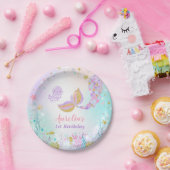 Mermaid under the Zee Paper Bord 7-inch Bord (Feest)