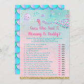 Mermaid under Zee, raad eens wie zei dat het speel Kaart (Voorkant / Achterkant)