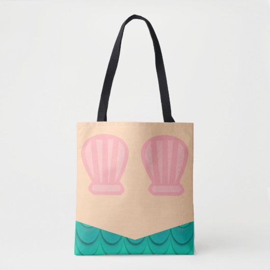 Mermaid Undersea Life Tote Bag (Voorkant)