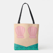 Mermaid Undersea Life Tote Bag (Achterkant)