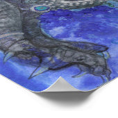 Mermaid Unicorn Dragon Elf Fairy Fantasy Magic Poster (Hoek)