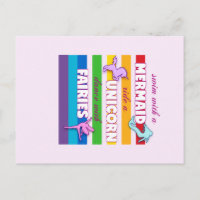 Mermaid, Unicorn, Fairies Gift. Cute Gezegde.