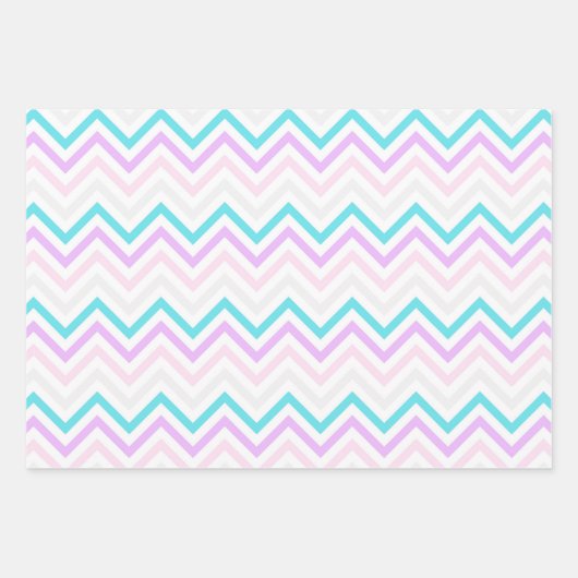 Mermaid Unicorn Kind Inpakpapier Vel (Voorkant 3)