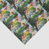 mermaid & unicorn tissuepapier (Detail)