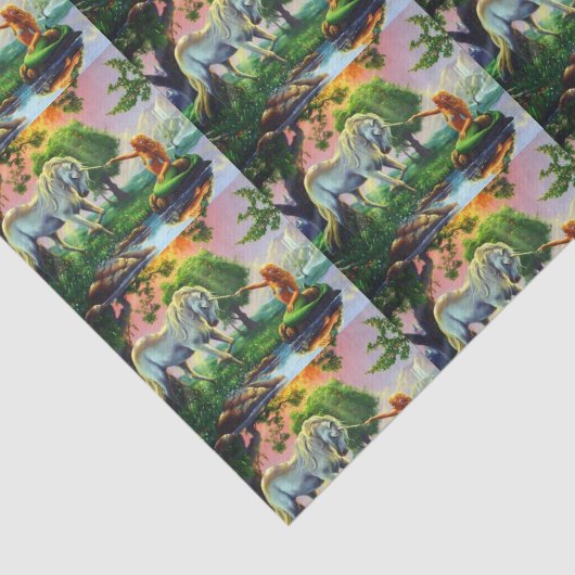 mermaid & unicorn tissuepapier (Detail)