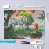 mermaid & unicorn tissuepapier (Craft)