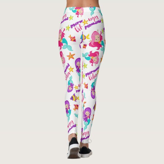 Mermaid Vibes Leggings (Achterkant)