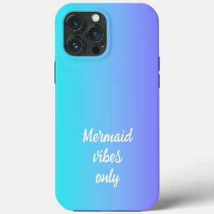 Mermaid Vibes Only Gradiënt Hoesje Case-Mate iPhon iPhone 13 Pro Max Hoesje