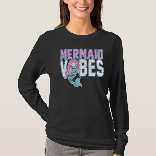 Mermaid Vibes T-shirt (Voorkant)