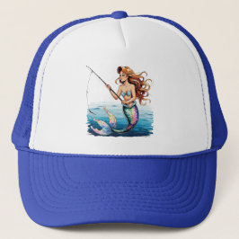 Mermaid Vibes Trucker Pet