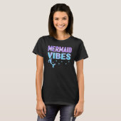 Mermaid Vibes Women Summer Vacation Squad Girls to T-shirt (Voorkant volledig)