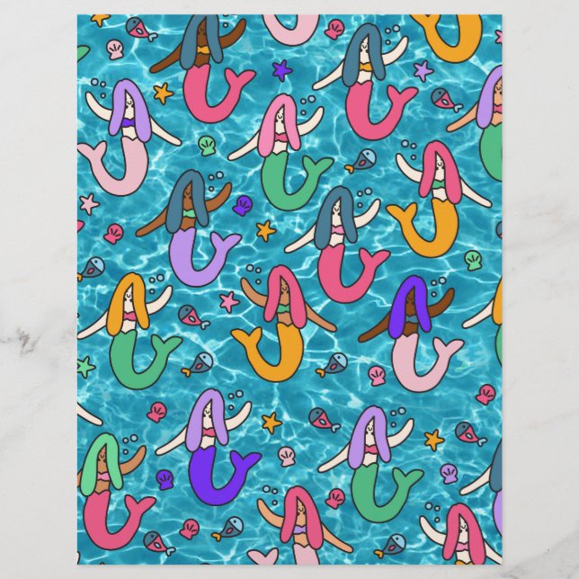 Mermaid vrienden (Voorkant)