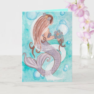 Mermaid Vrijgezellenfeest Card Kaart