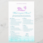 Mermaid Vrijgezellenfeest Game - Wat zit er op je  (Voorkant)