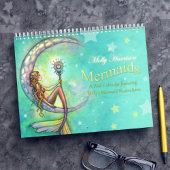 Mermaid Wall Calendar beroemd gemaakt door Molly H Kalender