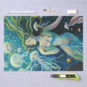  Mermaid Wall Decor Mermaids Zee Nymph Tissuepapier (Craft)