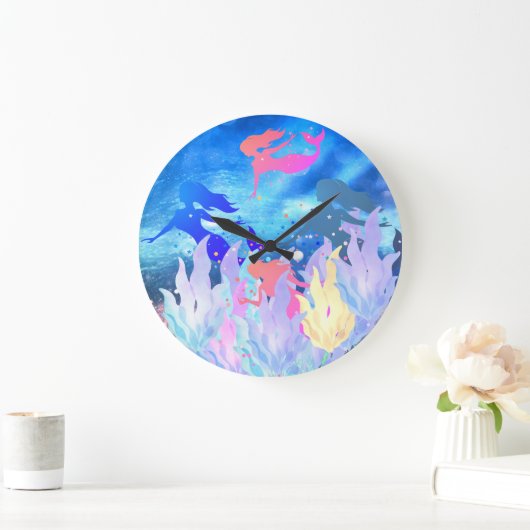 Mermaid Wall klok (Huis)