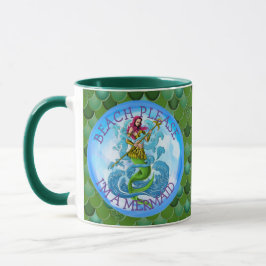 Mermaid Warrior Green Mok