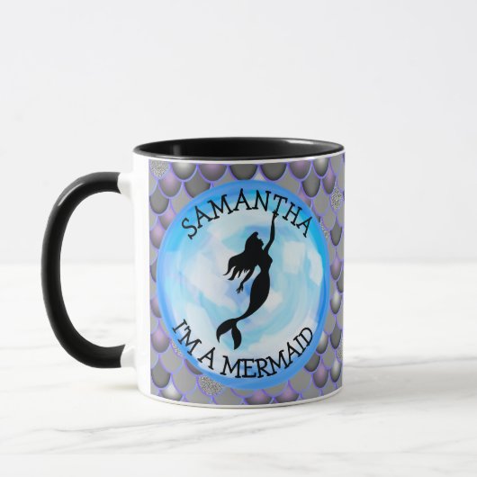 Mermaid Warrior Grey I'M A MERMAID Mok (Links)