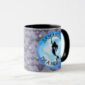 Mermaid Warrior Grey I'M A MERMAID Mok (Voorkant rechts)