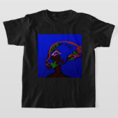Mermaid Warrior Princess T-shirt (Laagn)