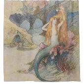Mermaid Warwick Goble Douchegordijn (Voorkant)