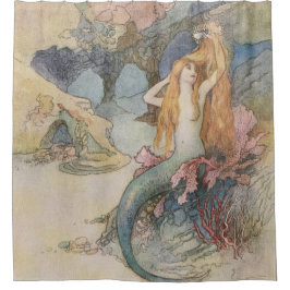 Mermaid Warwick Goble Douchegordijn