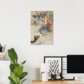 Mermaid Warwick Goble (Engels, klein) Poster (Thuiskantoor)