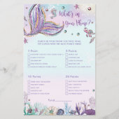 Mermaid Wat in Uw Activiteit van de Shower van het (Voorkant)