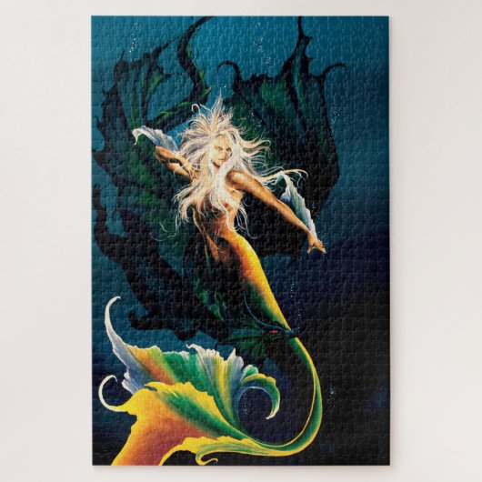 Mermaid Water Dance Legpuzzel (Verticaal)