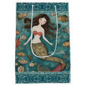 Mermaid Waterverf Medium Cadeauzakje (Achterkant)