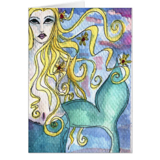 Mermaid Waterverf schilderen