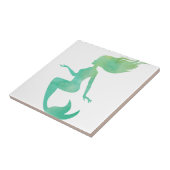Mermaid waterverf tegeltje (Zijkant)